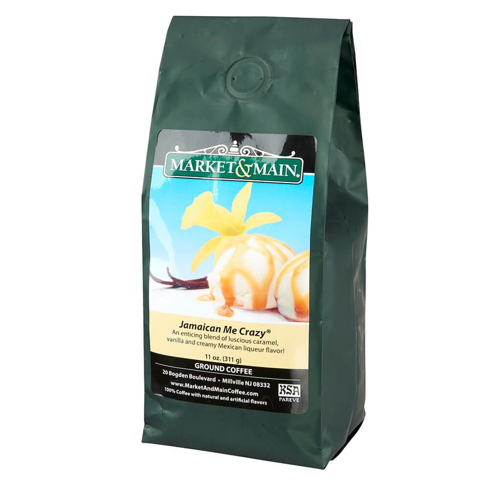 Market & Main Jamaican Me Crazy Ground Coffee, 11 oz