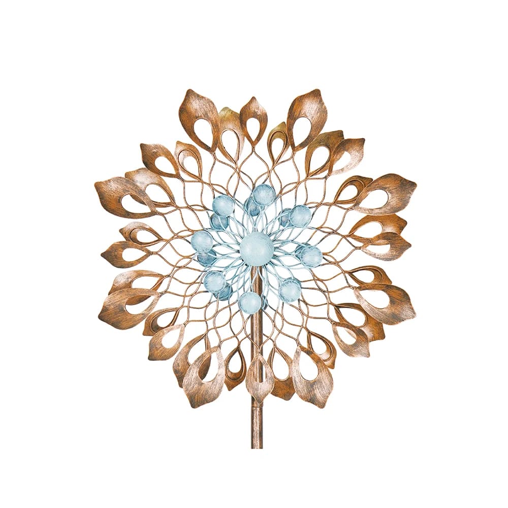 Earth & Sky Wind Spinner, Blue/Brown