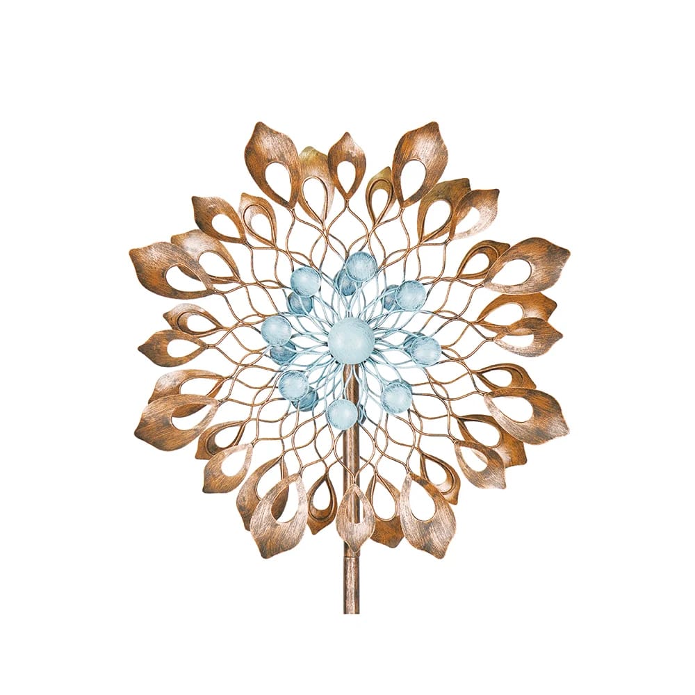 Earth & Sky Wind Spinner, Blue/Brown