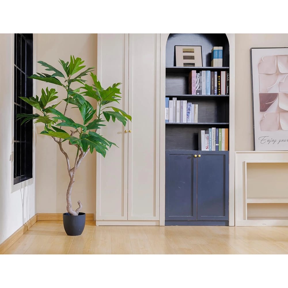 Vintage Home 67" Fiddle Tree in Black Pot