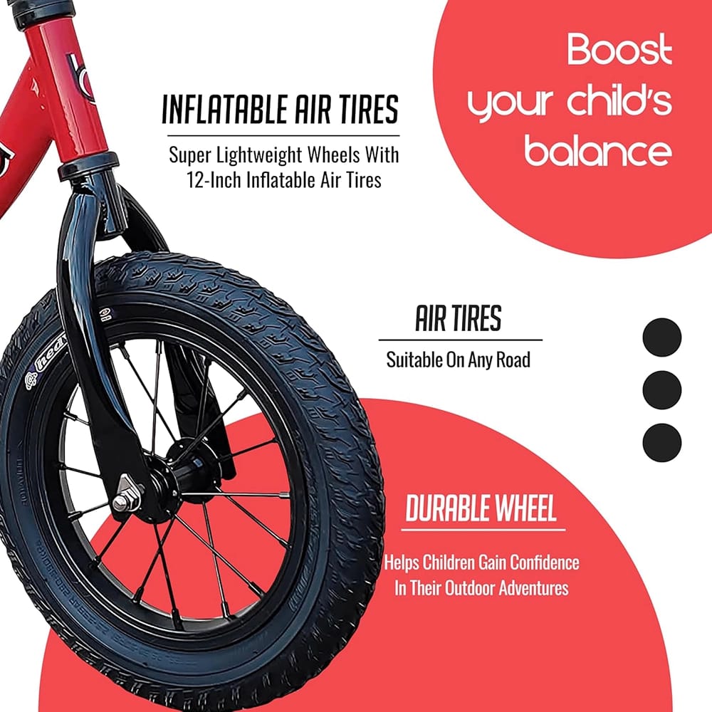 Banana Bike GT Balance Bike, Red