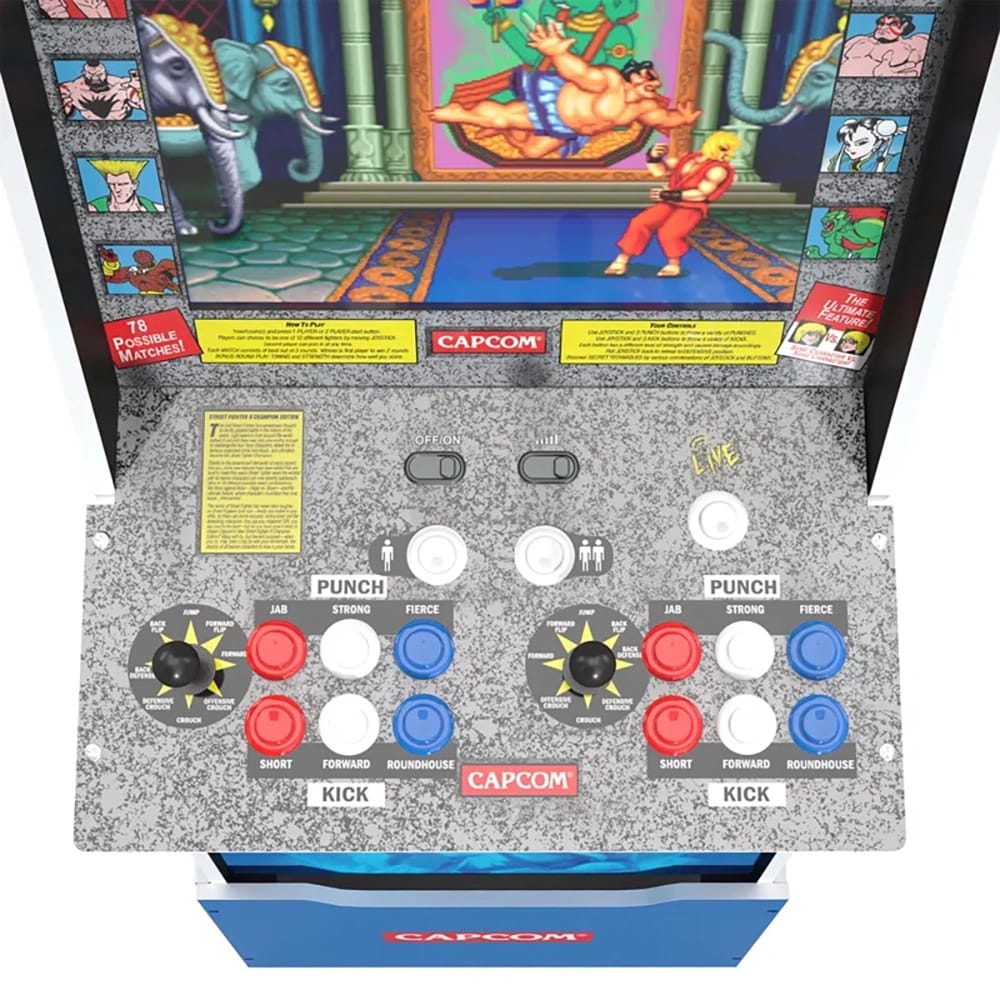 Arcade1Up Street Fighter II Champion Edition Arcade Game