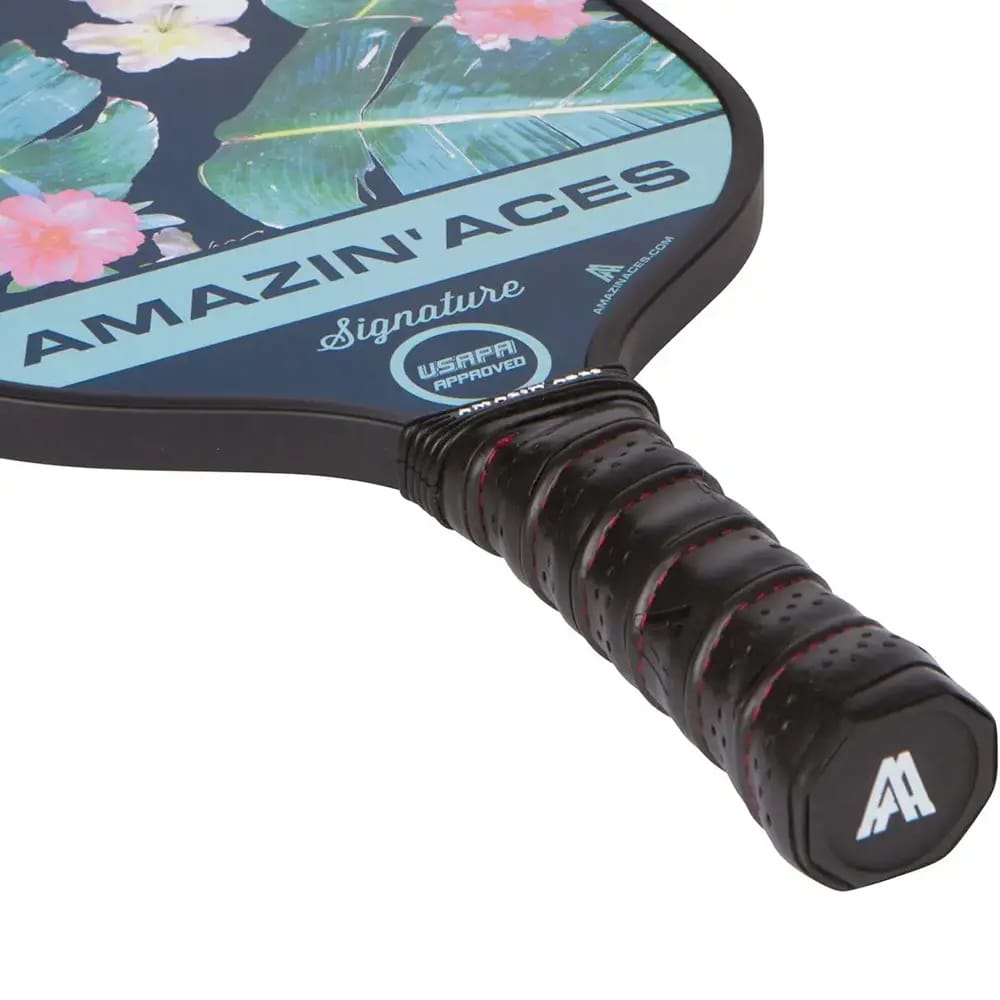 Amazin' Aces Signature Graphite Pickleball Paddle, Tropic Green