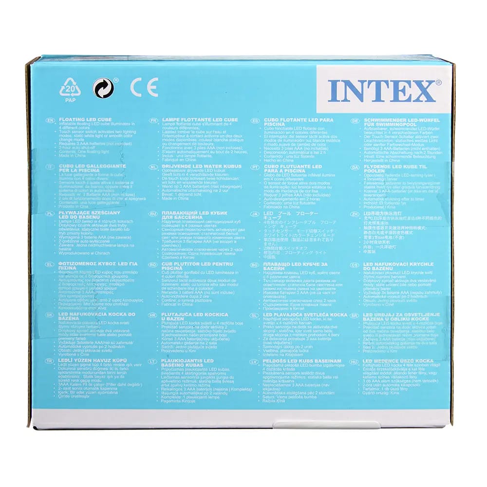 Intex Floating LED Pool Ice Cube
