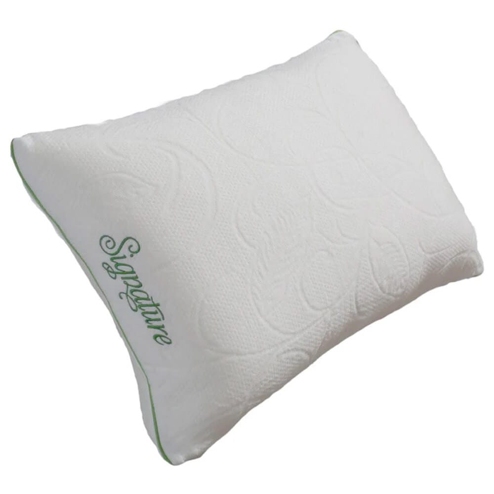 Protect-A-Bed Naturals Collection Medium Support Signature Lavish Tencel Memory Foam Pillow, Queen