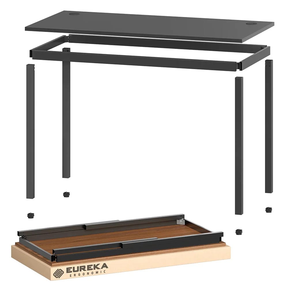 Eureka Ergonomic Office Desk, Black