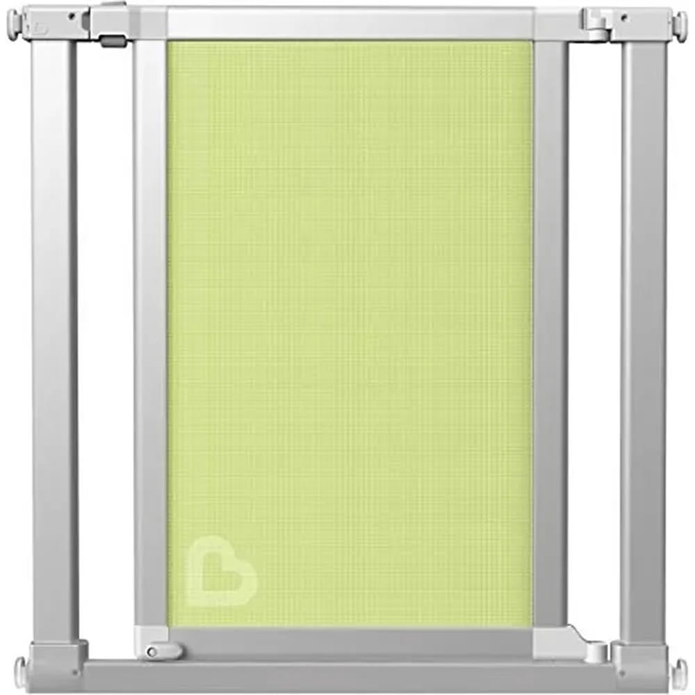 Munchkin Vibe Mesh & Steel Baby Gate, Lime