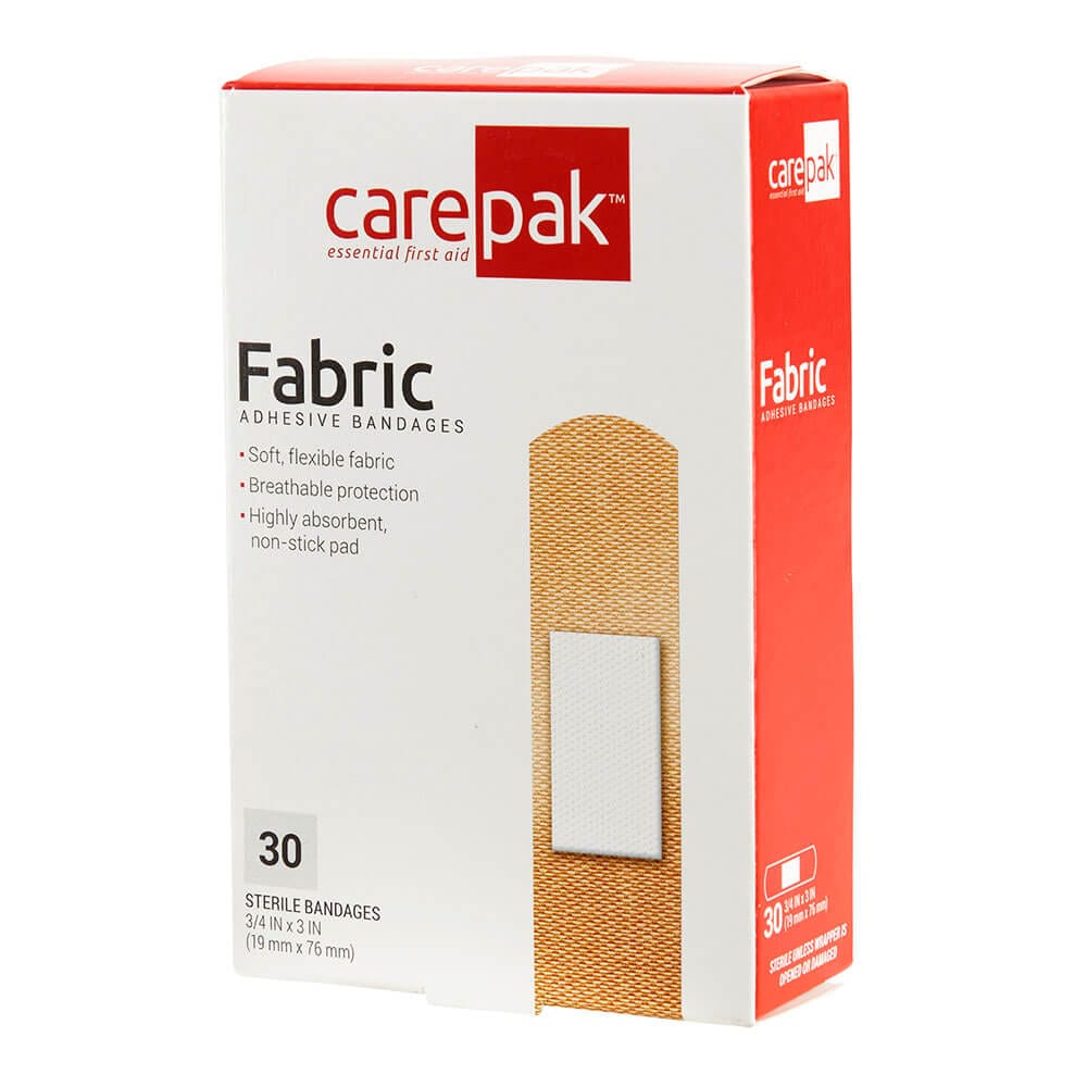 Band-Aid Brand Flexible Fabric Adhesive Bandages, 30 Count