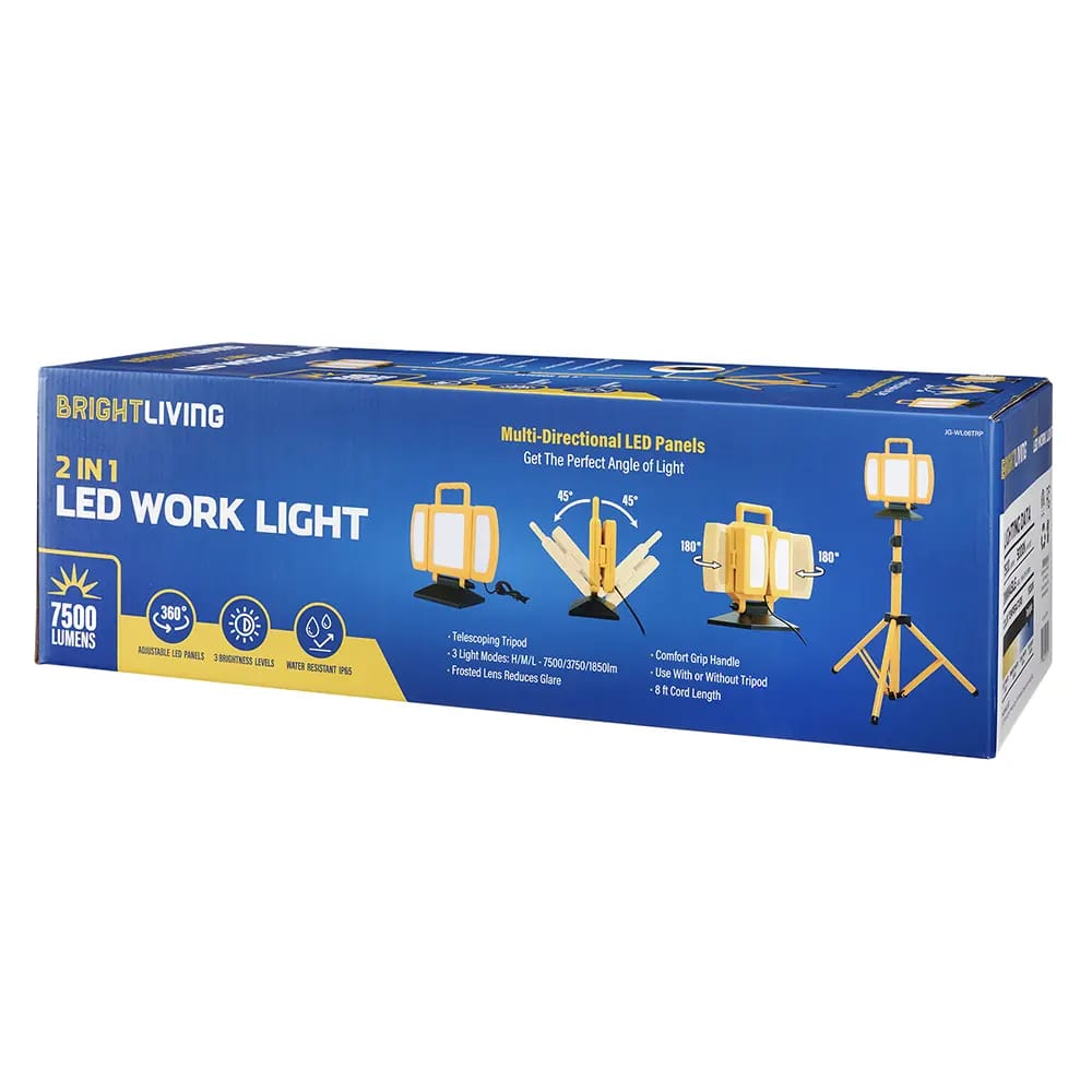 Bright Living 2-in-1 LED Work Light