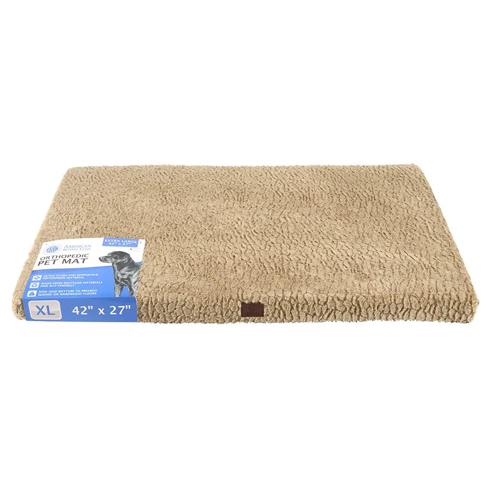 American Kennel Club Orthopedic Pet Mat, XLG, 42" x 27"