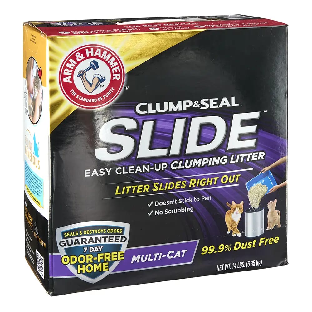 Arm & Hammer Slide Multi-Cat Clumping Litter, 14lbs.