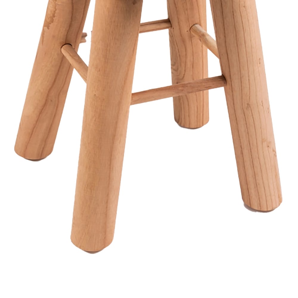 Albany Living 29" Upholstered Stool, Beige