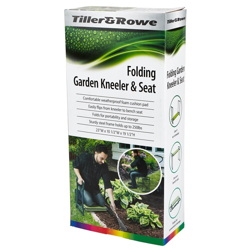 Tiller & Rowe Folding Garden Kneeler and Seat