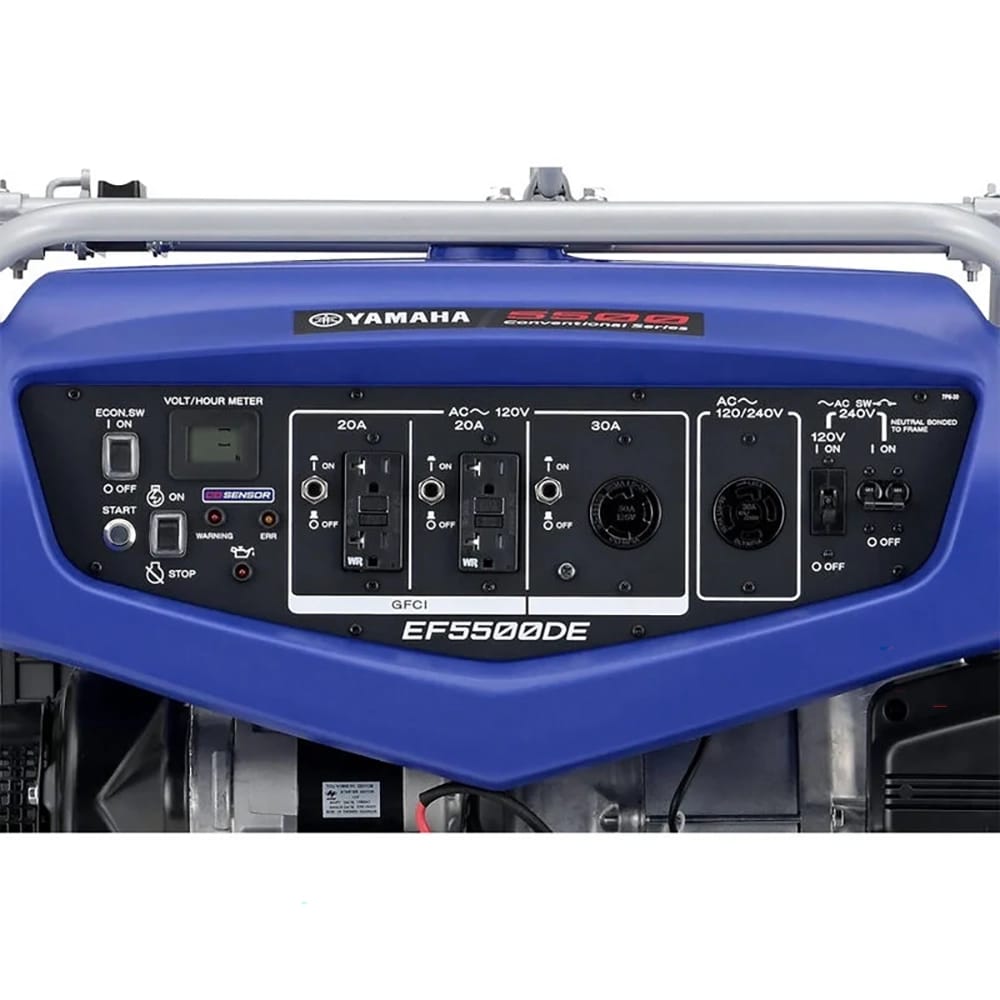 Yamaha 5500-Watt Electric Start Generator with CO Sensor