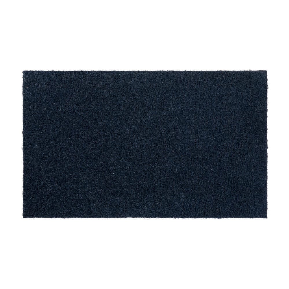 Flash Furniture Indoor/Outdoor Coir Doormat, 18" x 30", Navy