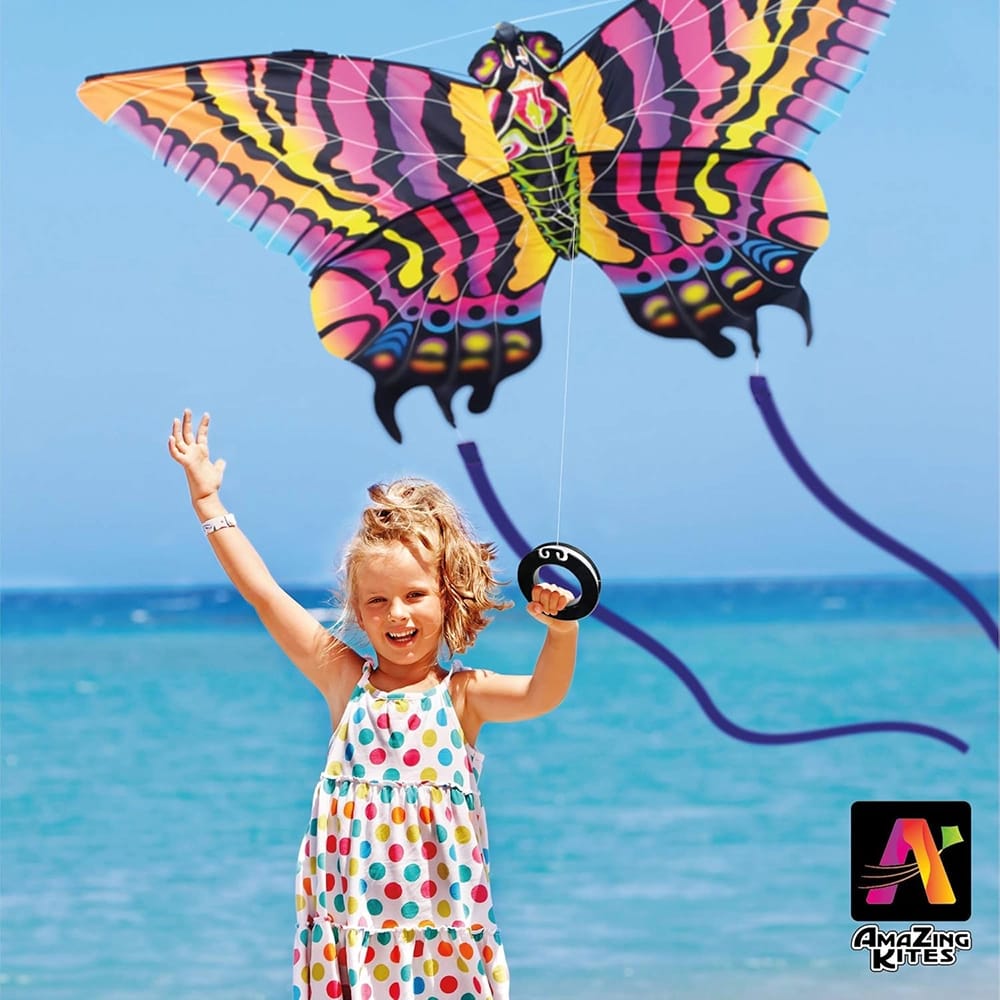 AmaZing Kites 60" Butterfly Ripstop Nylon Kite