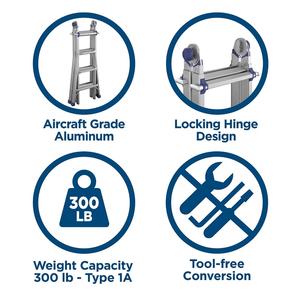 Cosco 18' Multi-Position Ladder