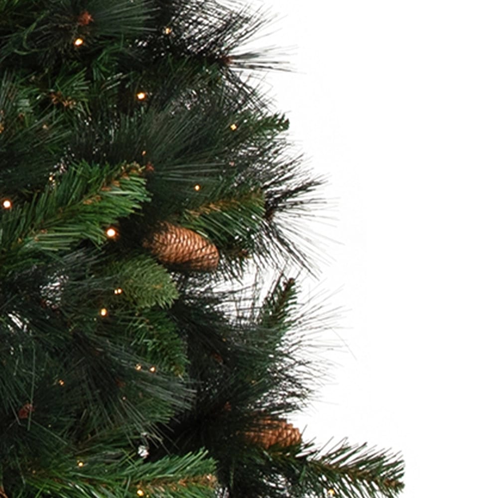 Famous Brand 9' Pre-Lit Carolina Pine Tree
