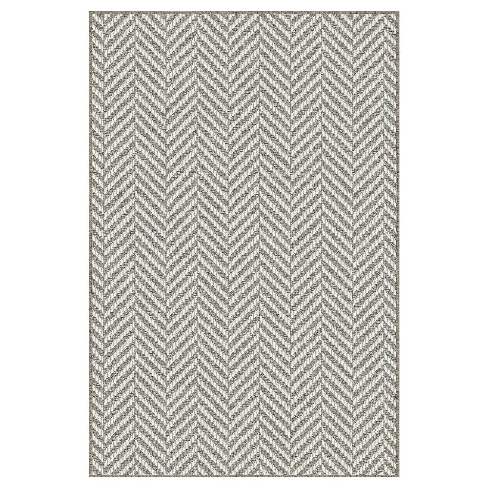 20.5"x32" Washable Accent Rug with Non-Skid Back, Beige