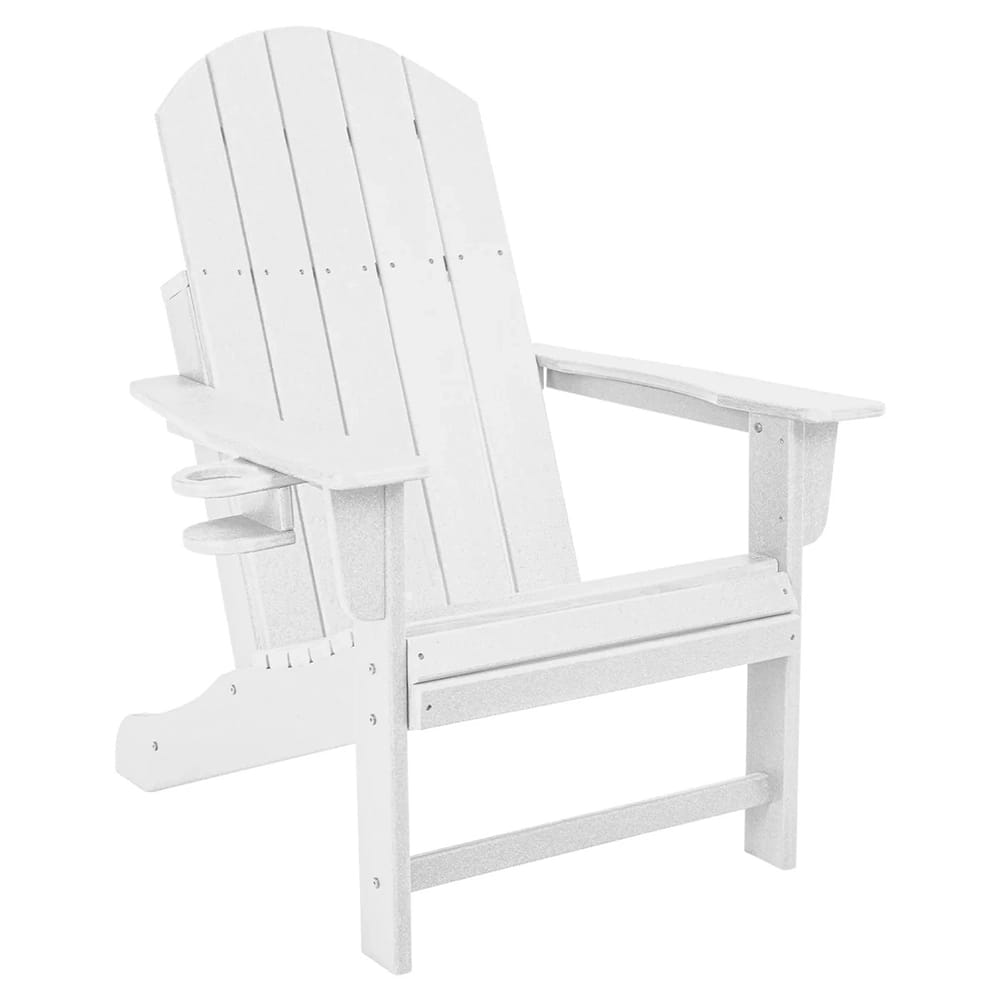 Durapatio Heavy Duty Adirondack Chair, White