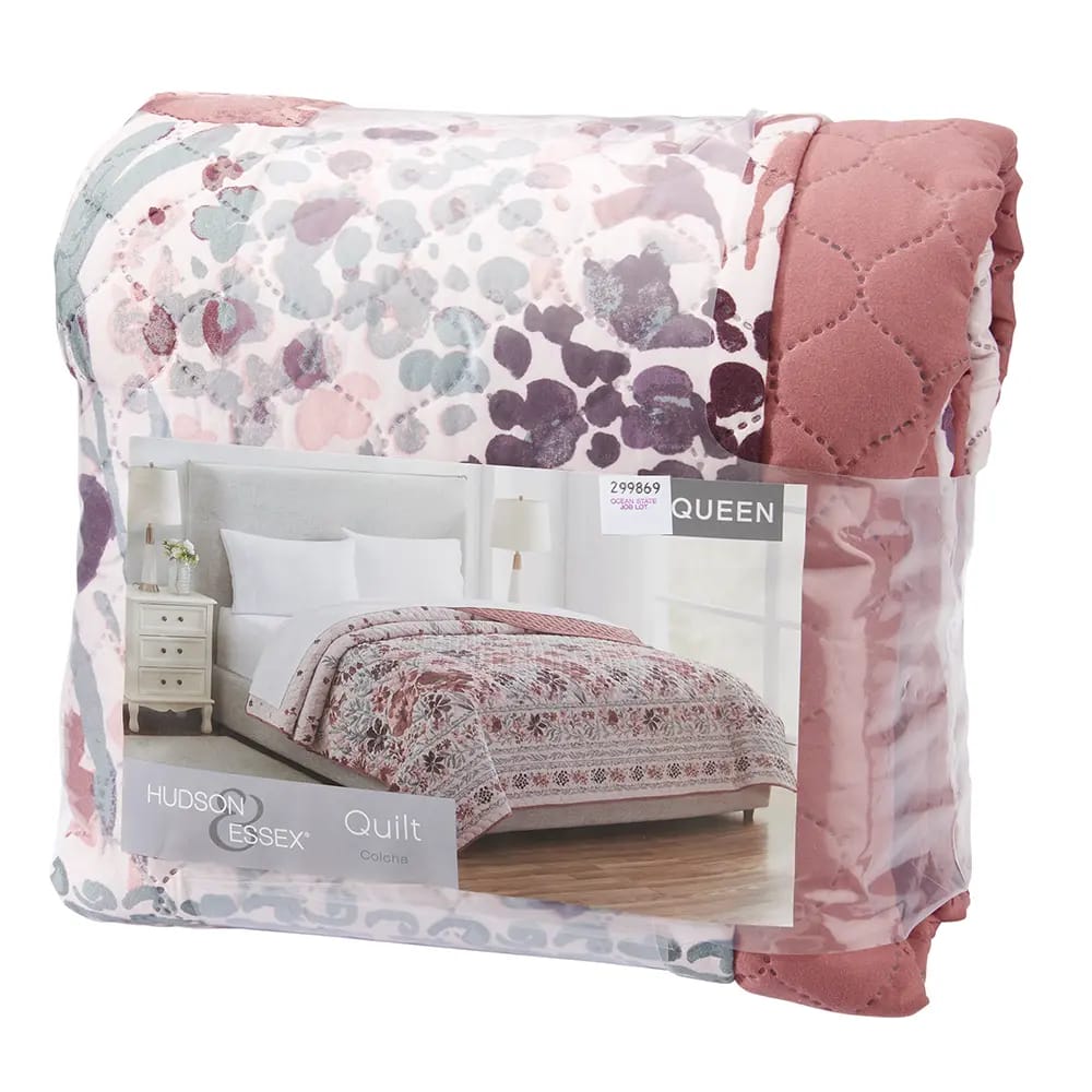 Hudson & Essex Printed Queen Quilt