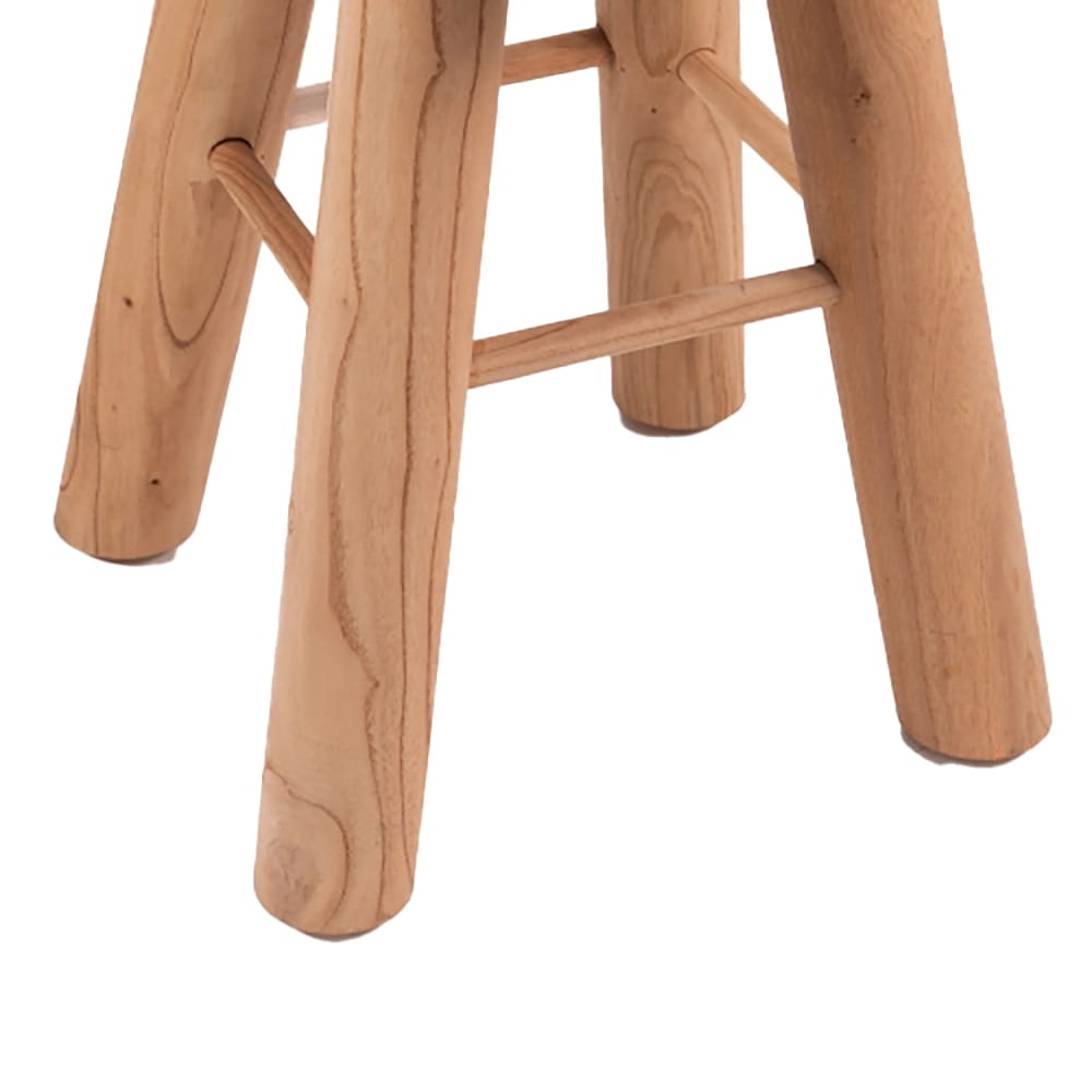 Albany Living 29" Upholstered Patterned Stool, Tan