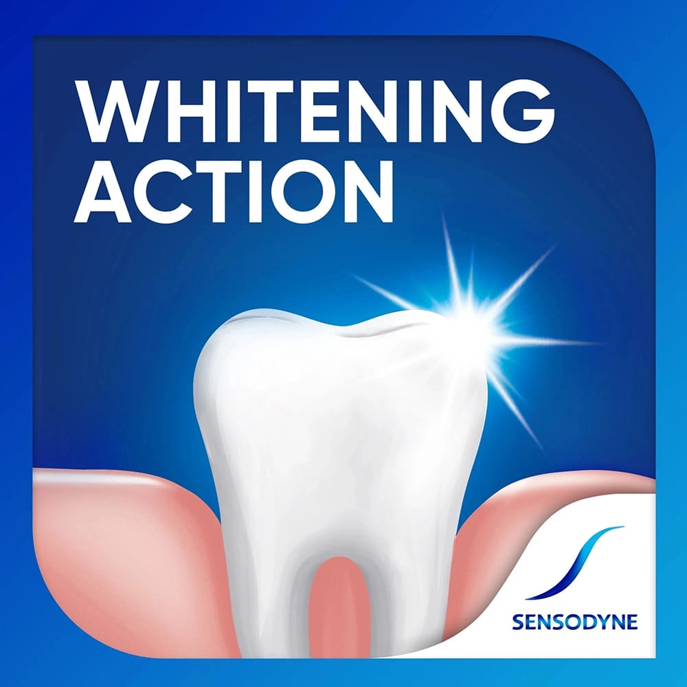 Sensodyne Repair & Protect Deep Repair Whitening Toothpaste, 3.4 oz., 12 Pack