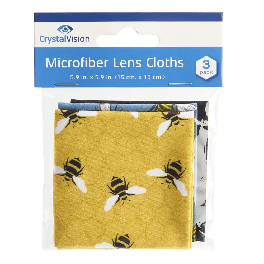 Microfiber Lens Cloth, 3pk.