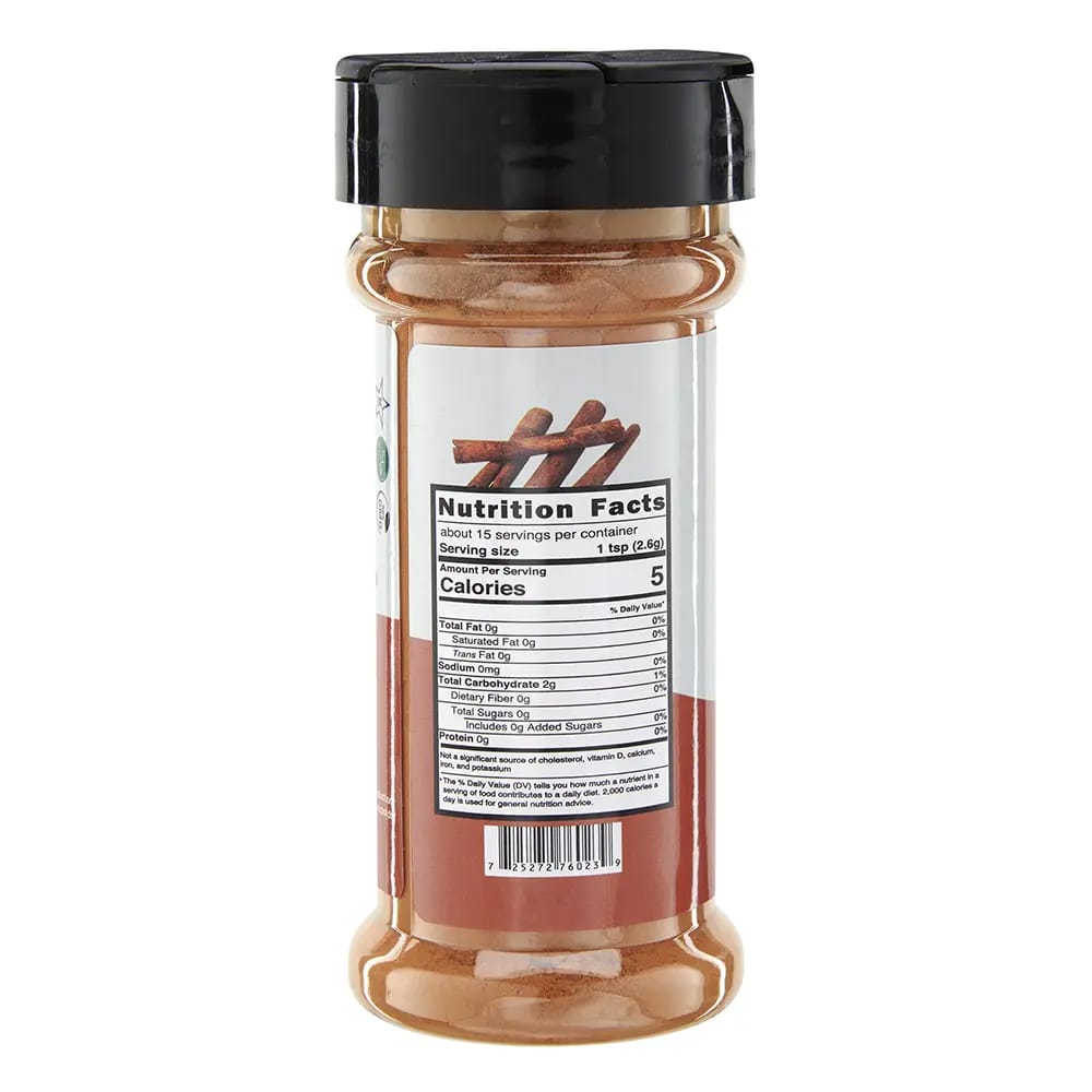 Zaroo Cassia Ground Cinnamon, 2.47 oz