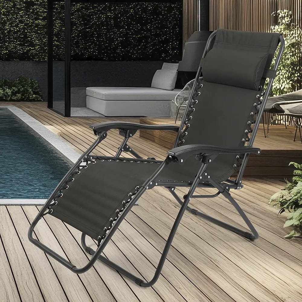 Oxford Cloth Zero Gravity Chair