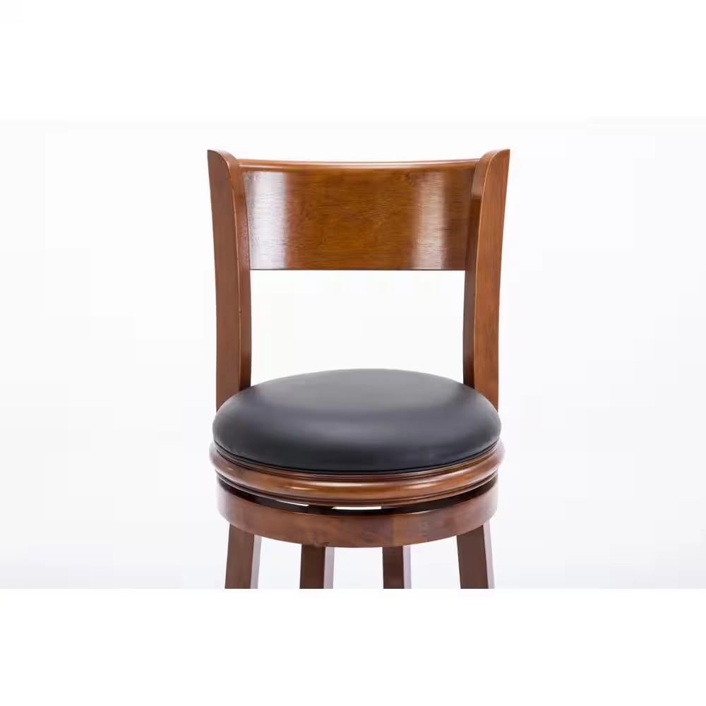 Boraam Industries 29" Counter Height Swivel Bar Stool, Walnut