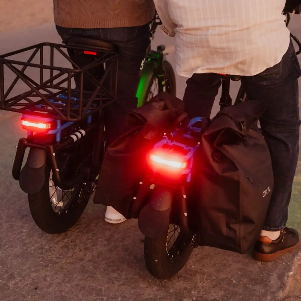 Okai E-Kargo Cargo Utility eBike, Black
