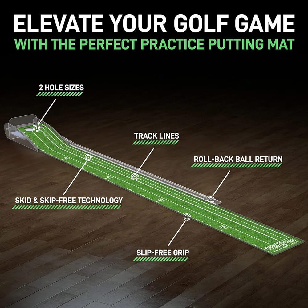 Perfect Practice Acrylic Putting Mat, 9' x 6"