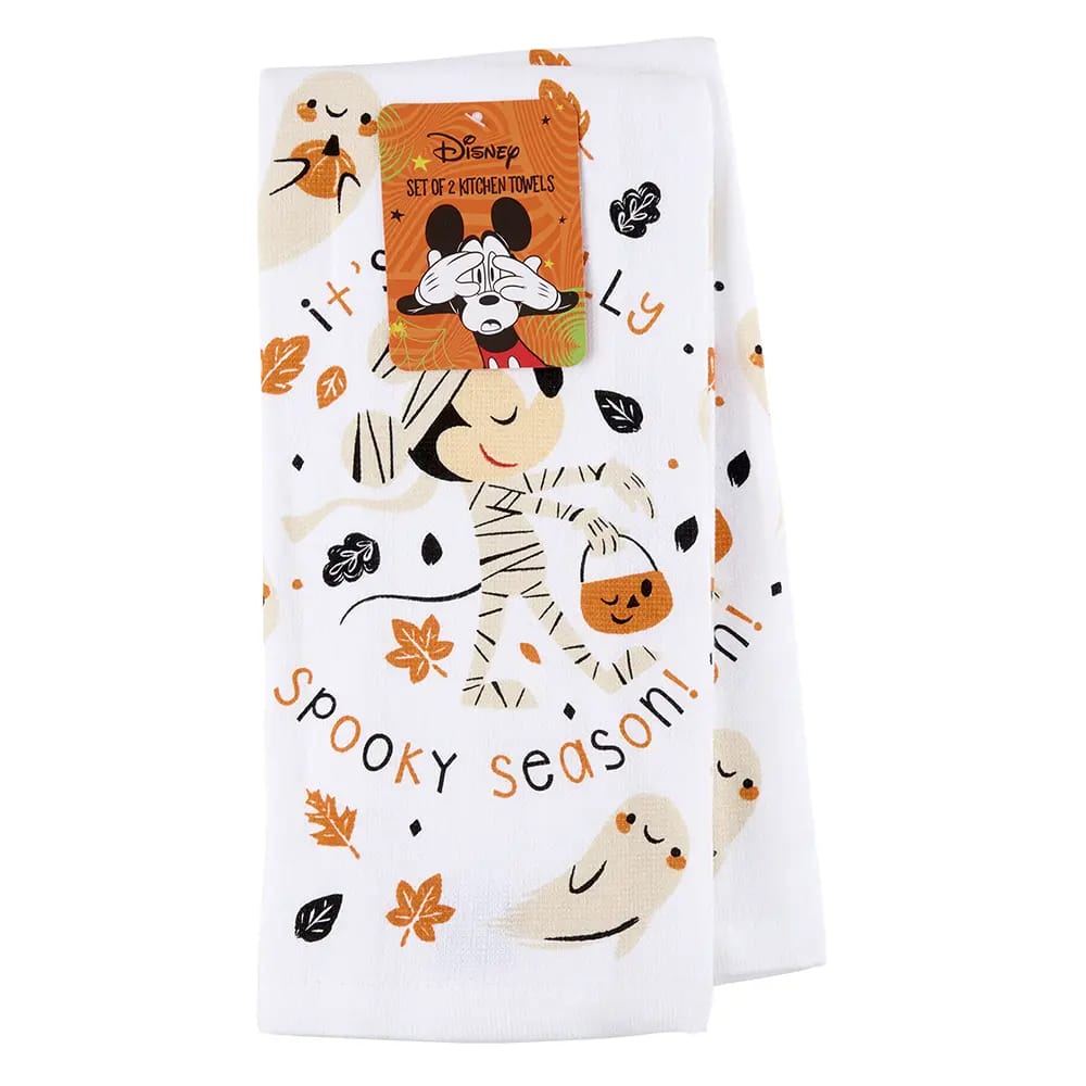 Disney, Peanuts & Garfield Halloween Kitchen Towels, 2pk.
