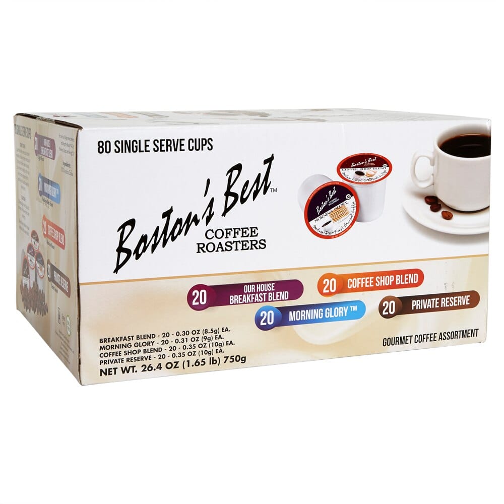 Boston's Best Variety Pack Gourmet Assortment Coffee Cups, 80 Count