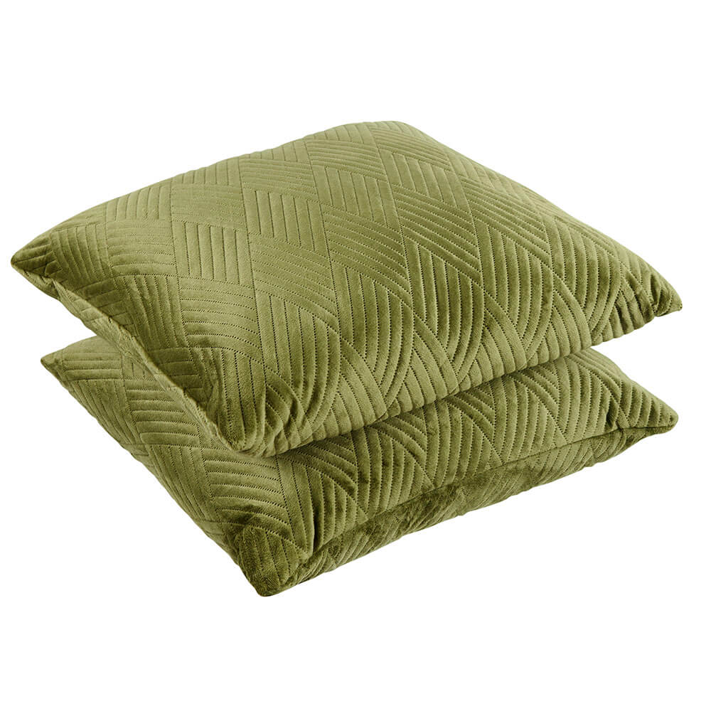 Decorative Velvet 18" Pillows, 2 Count