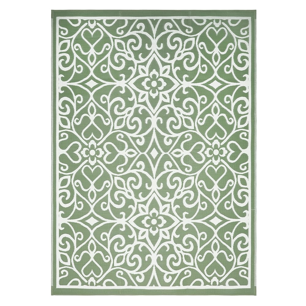 Aurora Reversible Patio Rug, 9' x 12'