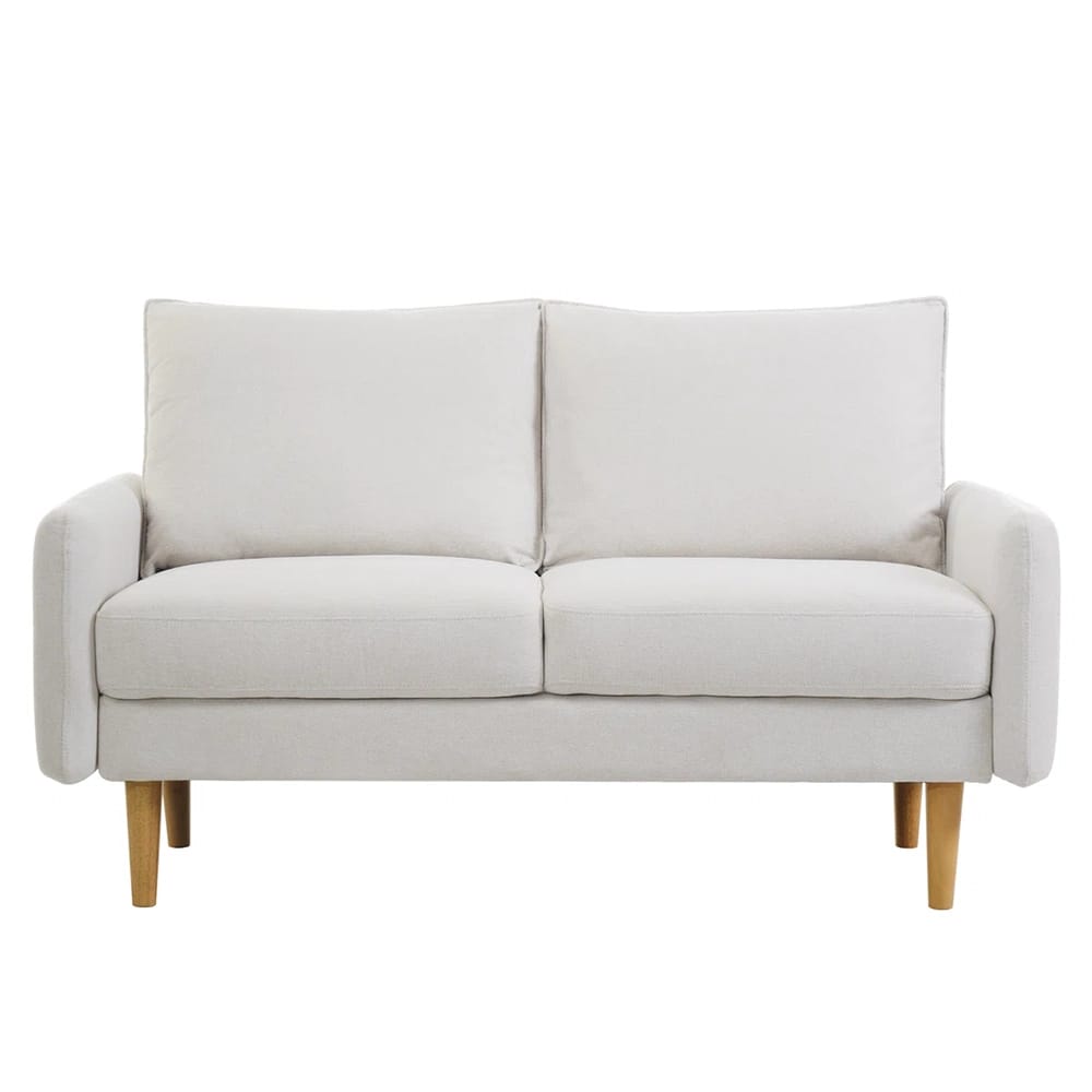 Zinus Ava Loveseat, Off White