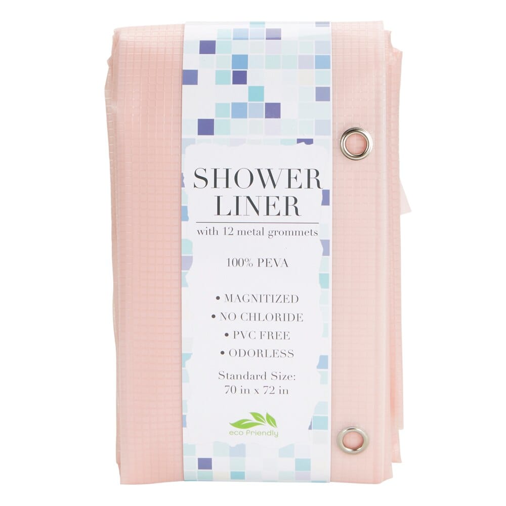 Peva Standard Shower Liner with Grommets