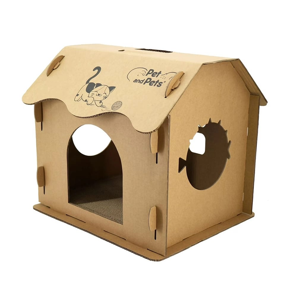 Pet and Pets Scratch Pad Cat House
