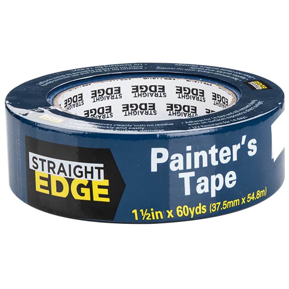 Straight Edge Painter's Masking Tape, 1.5" x 60 yds