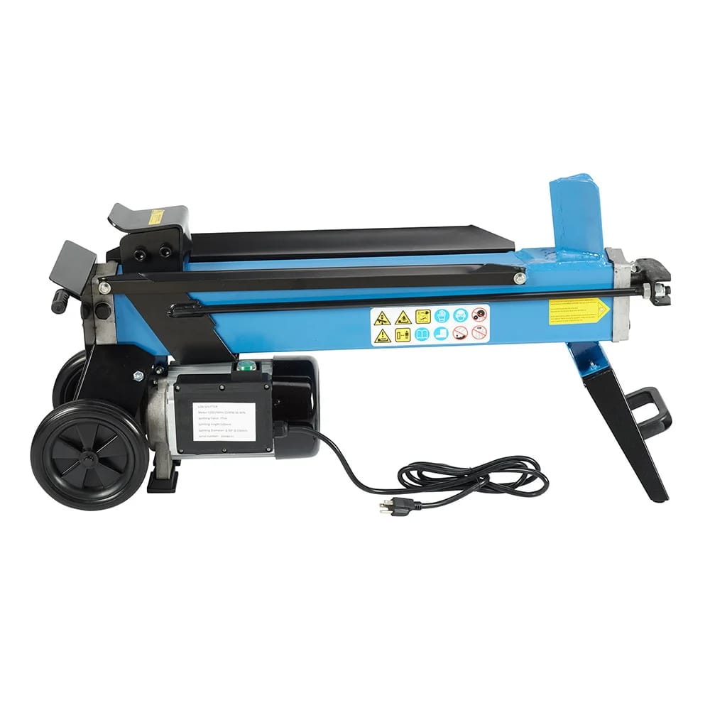 7-Ton Hydraulic Log Splitter, Blue