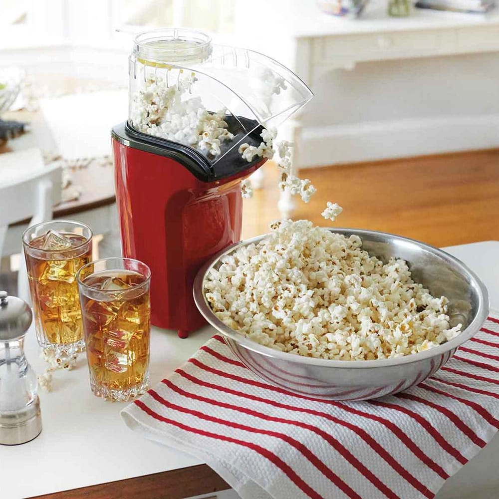 Hamilton Beach Hot Air Popcorn Popper, Red
