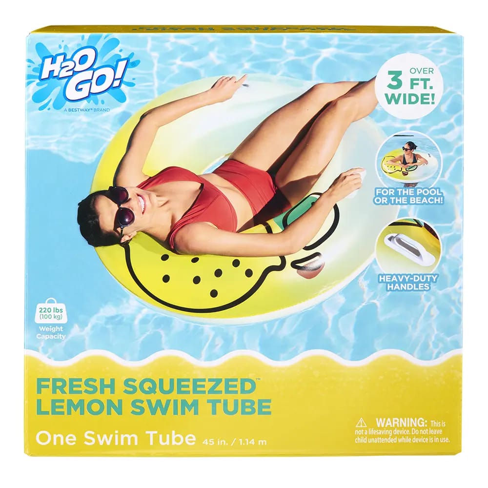 H20 Go! Fresh Squeezed Lemon Swim Tube