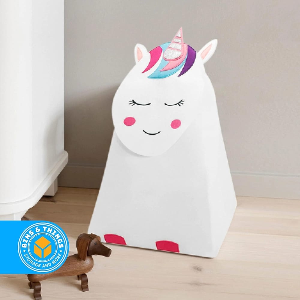 Bins & Things Unicorn Laundry Hamper