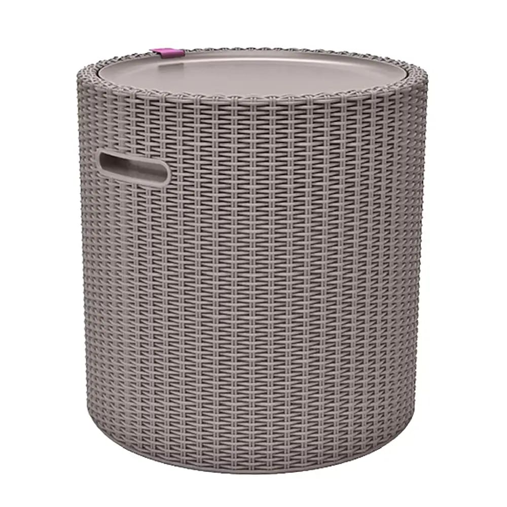 Keter 10.3-Gallon Cooler Side Table, Cappuccino