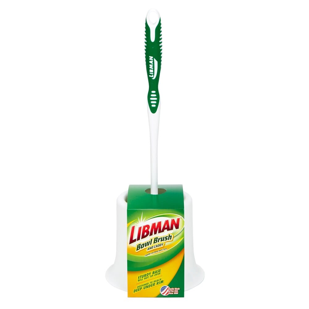 Libman Bowl Brush & Caddy, 2 Piece