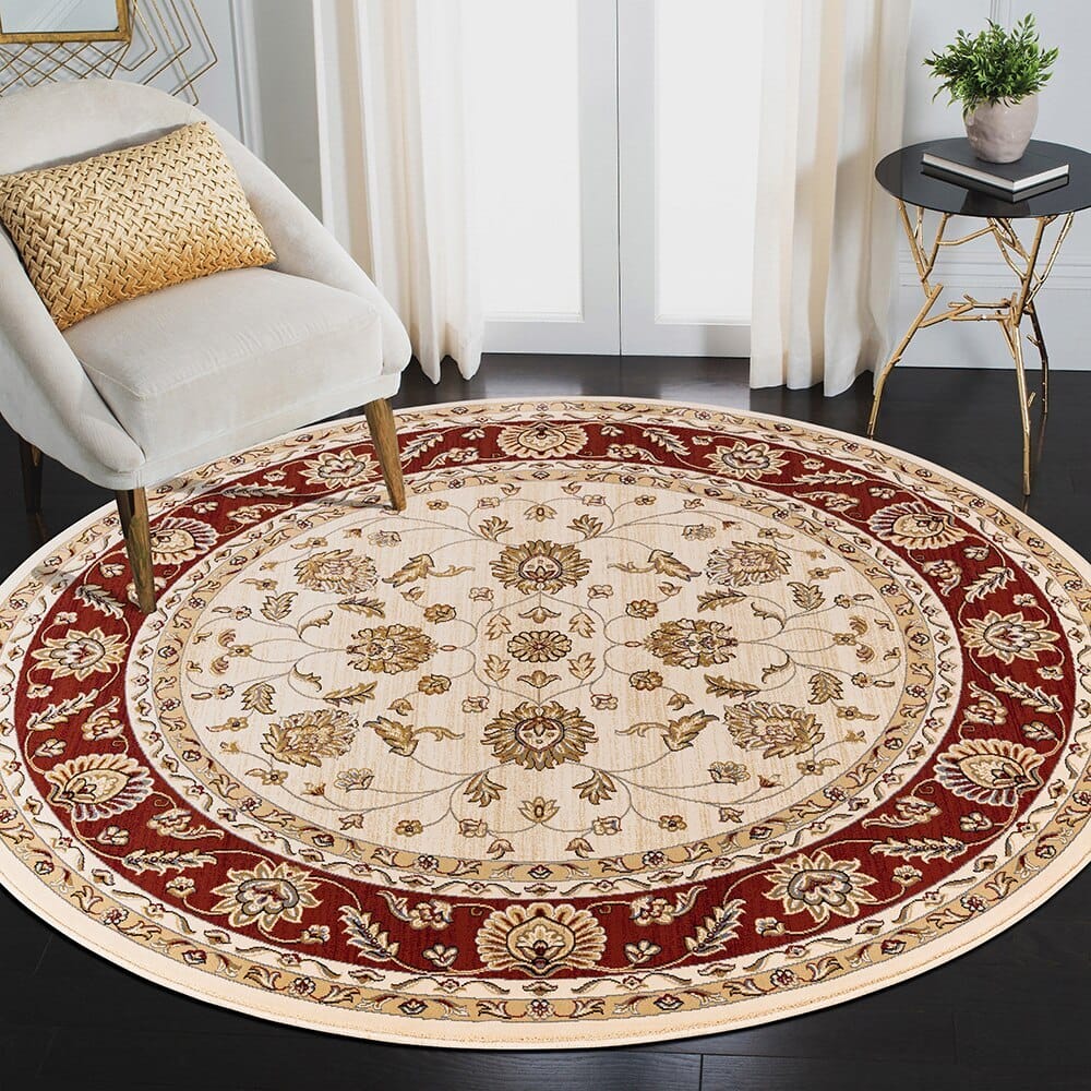 Newbury Area Rug, 5' 3" Round 1.5 Million Point