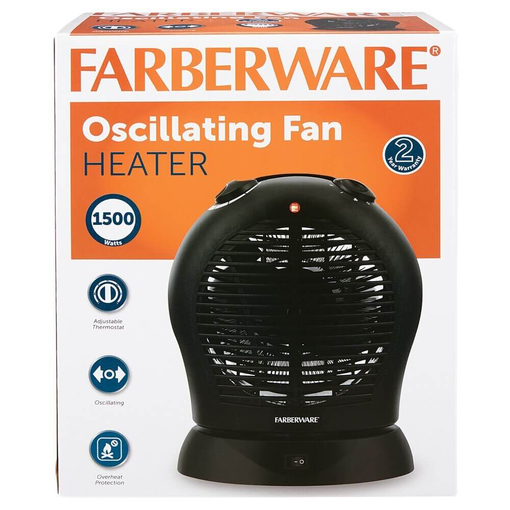 Farberware Oscillating Heater Fan