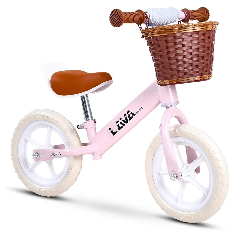 LAVA Sport Vintage Balance Bike, Pink